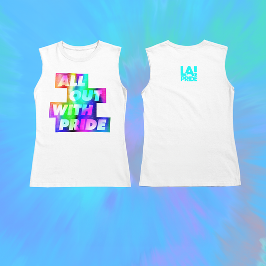 All Out with Pride Muscle Tee